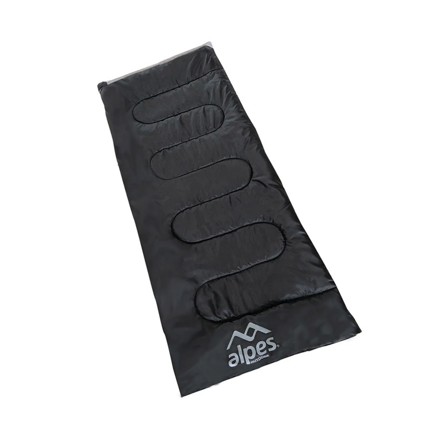 Bolsa saco para dormir Camping Negro Alp