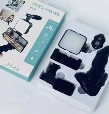 Tripode para camara con Microfono
