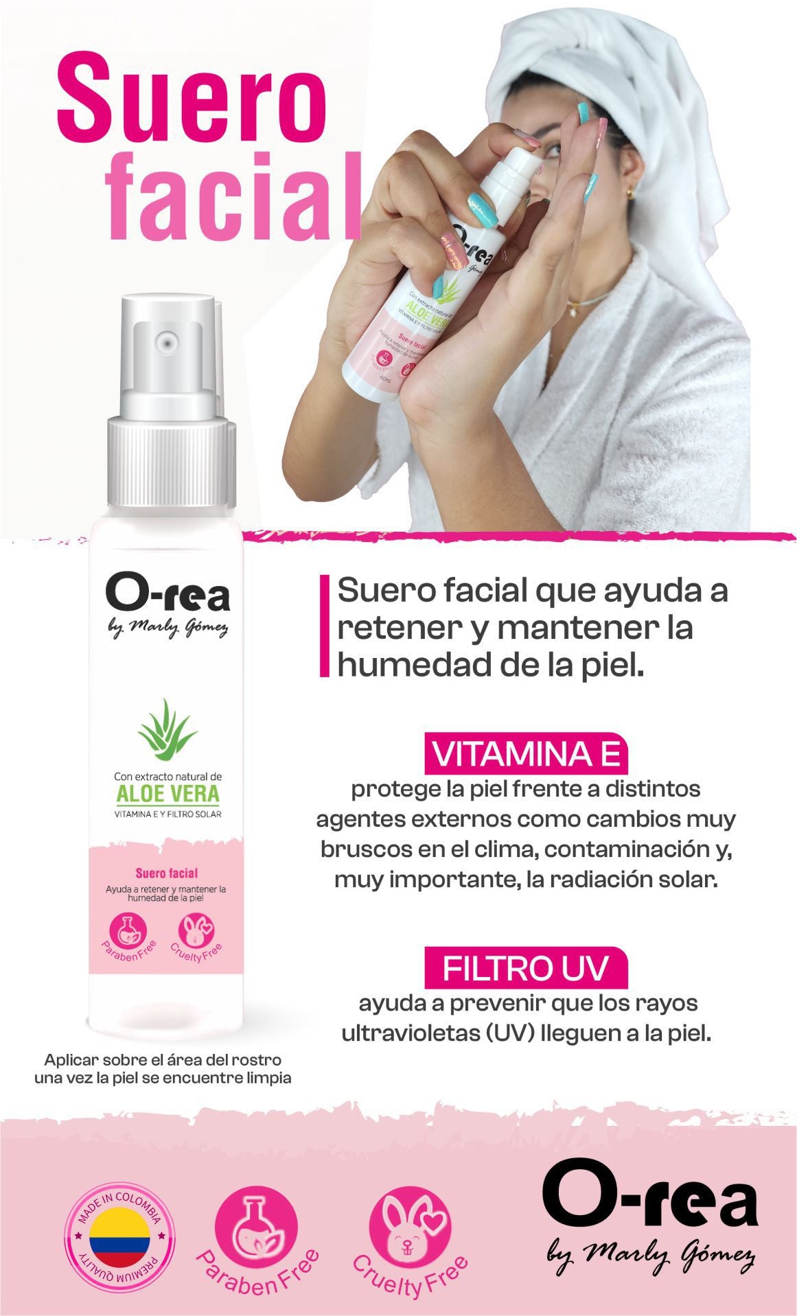 KIT CUIDADO FACIAL OREA