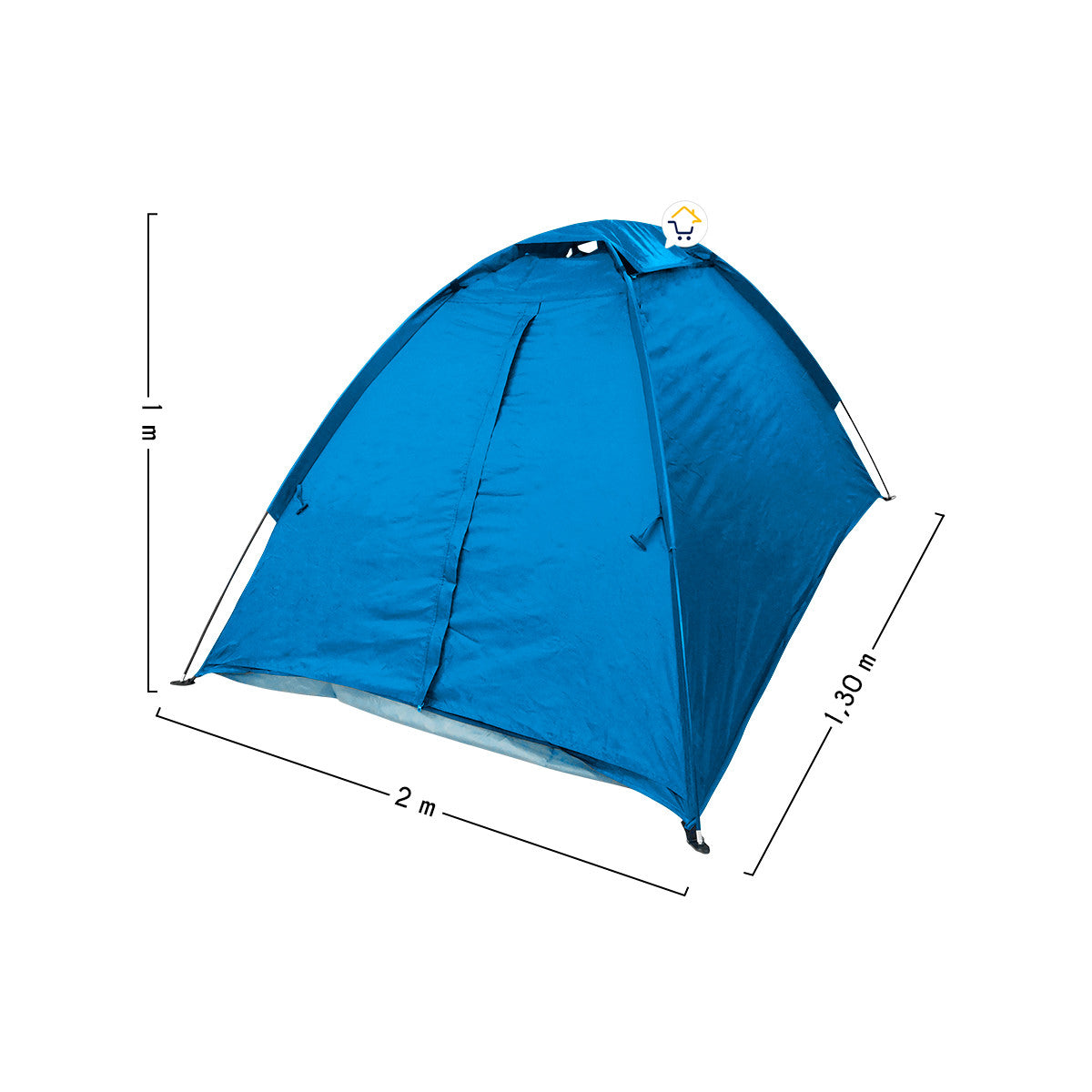 Carpa Camping Semi Impermeable 2 Persona