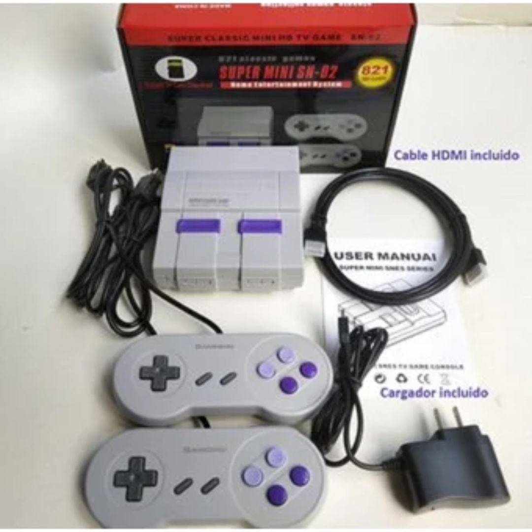 Consola de Videojuegos Retro 821 Juegos