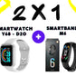 Combo smartwatch Y68 + Smartband M6