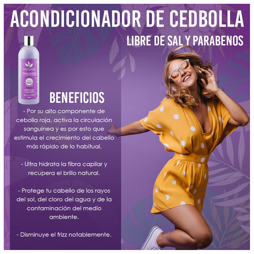 Acondicionador de Cebolla Combo 2 unds