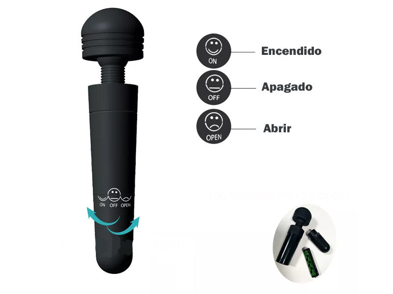 Micrófono Vibrador Tipo Hitachi Mini