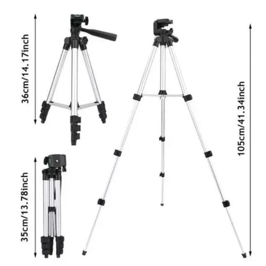 Tripode Con Soporte De Celular + Control