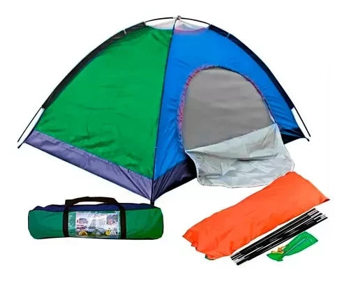 Carpa Camping 6 Personas 2.2x2.5x1.5mt