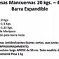 Set de mancuernas armables 20 Kg/40Lbs